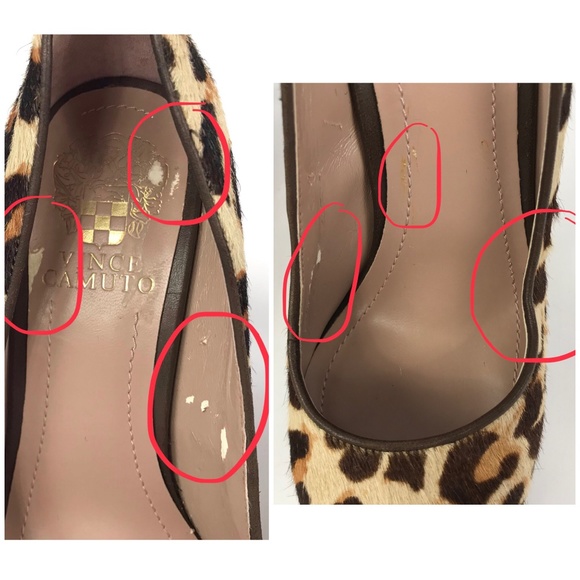 Vince Camuto Leopard 'Sarika' Calf Hair Pumps - Picture 4 of 8